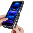 Θήκη για Xiaomi Redmi Note 12 5G / POCO X5 5G, Shockproof, με μεμβράνη, μαύρη