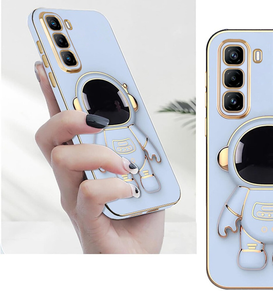 Θήκη για Infinix Hot 50 Pro+ 4G, Astronaut, μπλε