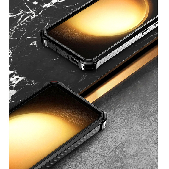 Θήκη για Samsung Galaxy S23 Plus, Heavy Duty Ring Belt Clip, μαύρη