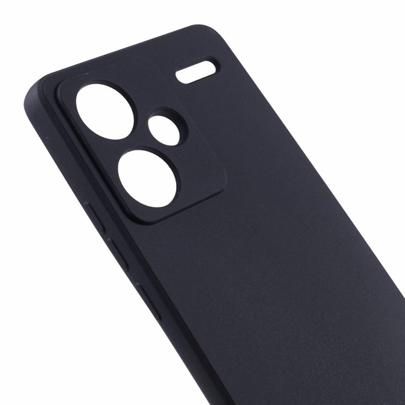Θήκη για Xiaomi Redmi Note 13 Pro+, Silicone Lite, μαύρη