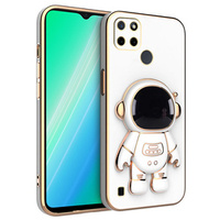 Θήκη για Realme C21Y/C25Y, Astronaut, λευκή