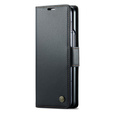 CASEME flip case για Samsung Galaxy Z Fold6 5G, Litchi Wallet, μαύρη