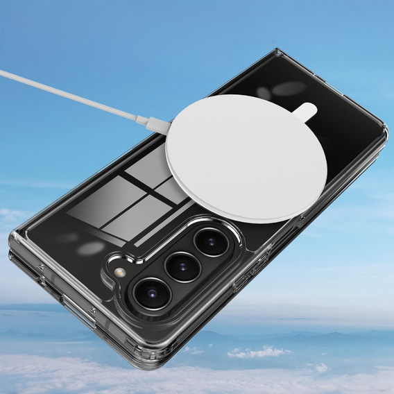 Θήκη για Samsung Galaxy Z Fold6 5G, Fusion Hybrid, για MagSafe, διαφανής