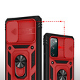 Θήκη για Samsung Galaxy S20 FE, CamShield Slide, κόκκινο