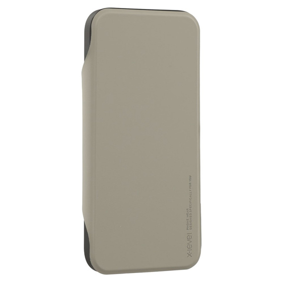 Θήκη X-LEVEL για iPhone 16 Pro, Magnetic Card Holder, γκρι