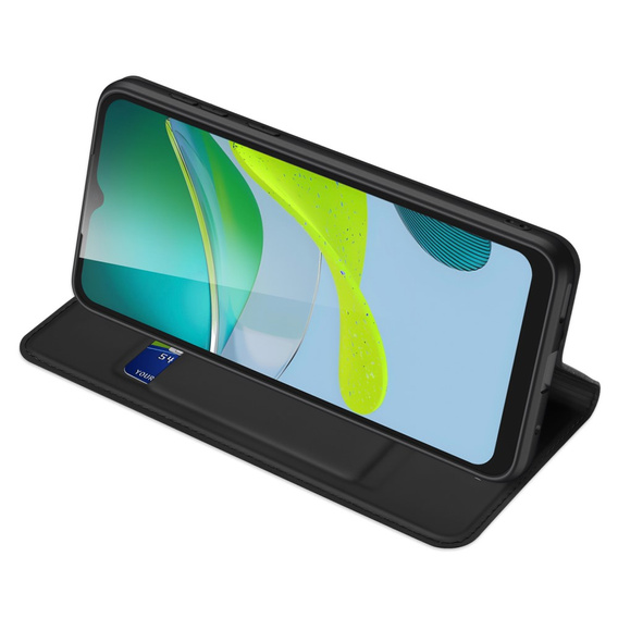 Dux Ducis Θήκη για Motorola Moto E13, Skinpro, μαύρη