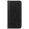 θήκη με πτερύγιο για Google Pixel 8A, Split Leather, μαύρη