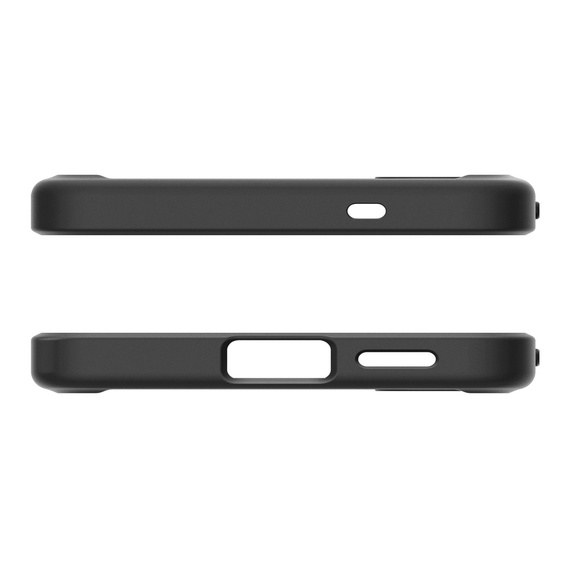 θήκη Spigen για Samsung Galaxy S25, Ultra Hybrid, μαύρο / ματ + μετριασμένο γυαλί 9H