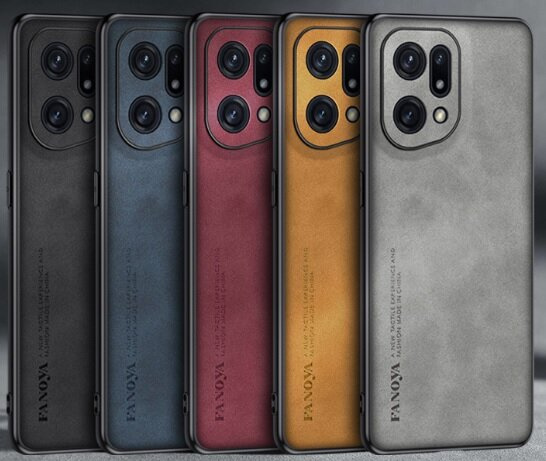 Θήκη για Oppo A18 4G / A38 4G, ERBORD Business, με πλάκα στήριξης αυτοκινήτου, γκρι