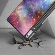Θήκη για Lenovo Tab P11 Pro Gen 2 TB132FU TB132XU 11.2", με πτερύγιο, galaxy