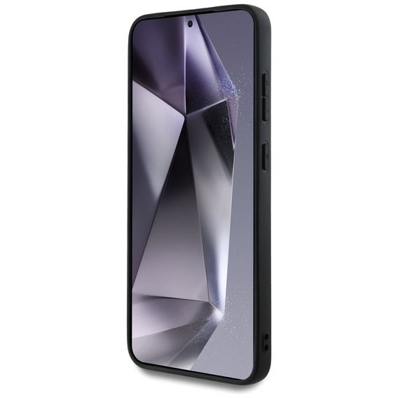 Θήκη GUESS Fixed Glitter Big 4G Logo για Samsung Galaxy S25