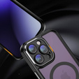 Θήκη για iPhone 15 Pro, ERBORD Impact Guard, MagSafe, μαύρη