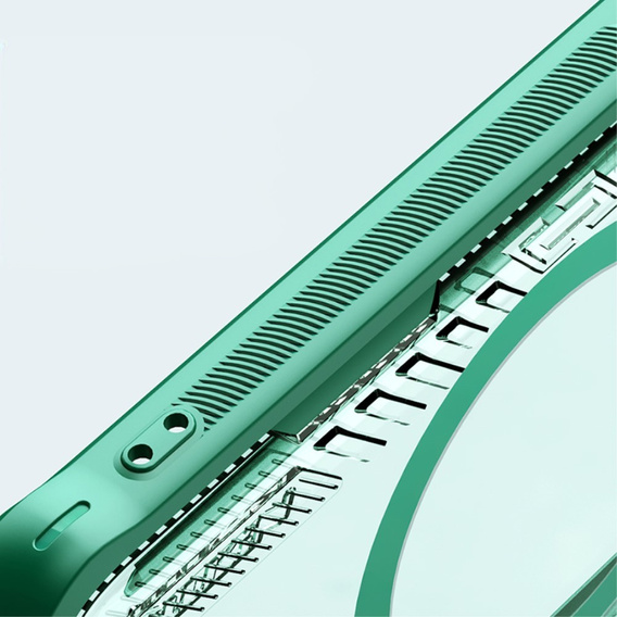 Θήκη για Xiaomi 14 Ultra, θωρακισμένη Nillkin, Icelade Prop, για Magsafe, πράσινη
