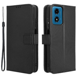 Θήκη με πτερύγιο για Motorola Moto G24 / G24 Power / G04, Wallet Smart Magnet, μαύρη