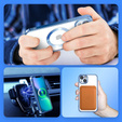Θήκη για iPhone 15, Electro MagSafe, μπλε + Γυαλί για την οθόνη