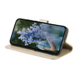 Θήκη με πτερύγιο για Xiaomi Redmi Note 13 Pro 4G / Xiaomi Redmi Note 14S / Xiaomi Poco M6 Pro 4G, Mandala, χρυσή