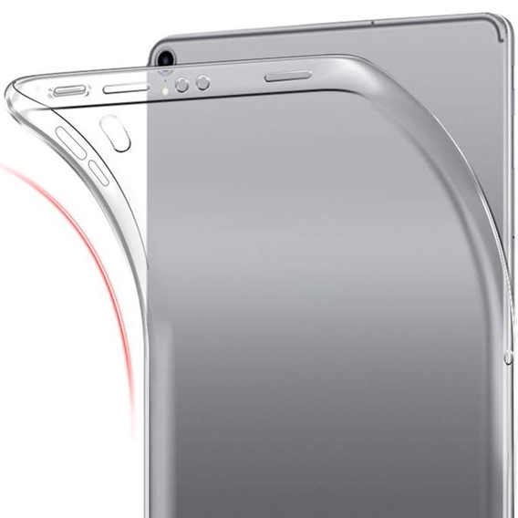 Θήκη για iPad Air 10.9" 2022/2020 (5/4 gen.), σιλικόνη, διαφανής