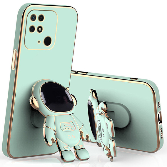 Θήκη για Xiaomi Redmi 10C, Astronaut, πράσινη