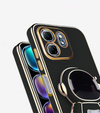 Θήκη για Infinix Hot 50i 4G, Astronaut, μαύρη