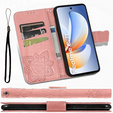 Θήκη με πτερύγιο για Realme C71, Butterfly, ροζ rose gold