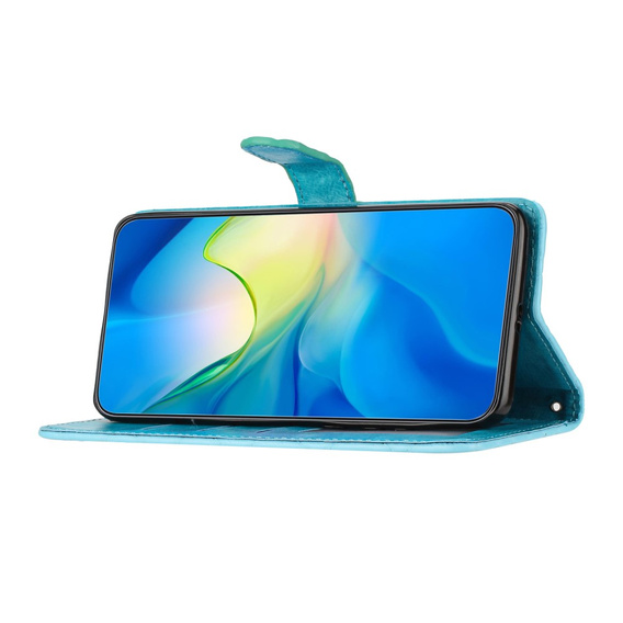 Θήκη με πτερύγιο για Oppo A38 4G / Oppo A18 4G, Wallet, BINFEN COLOR, μπλε