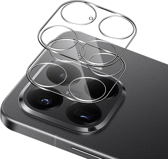 2x ERBORD μετριασμένο γυαλί για την κάμερα για το Xiaomi 15T Pro