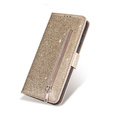 Θήκη με πτερύγιο για Xiaomi Redmi Note 8 Pro, Wallet Zippered, χρυσή