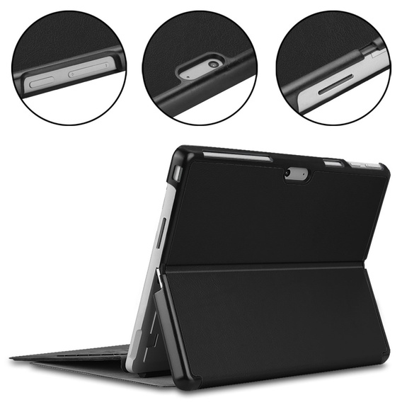 Θήκη για Microsoft Surface Pro 9, Stand Case With stand, μαύρη