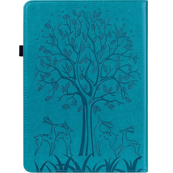 θήκη πτερύγιο για Amazon Kindle Paperwhite 5 (2021), tree, μπλε