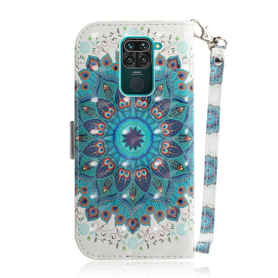 Θήκη με πτερύγιο για Xiaomi Redmi Note 9, Wallet, Mandala Flower