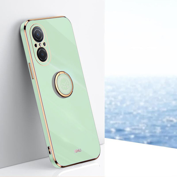 Θήκη για Huawei Nova 9 SE, Electro Ring, μέντας