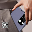 Αναδιπλούμενη θήκη για Samsung Galaxy S23 FE, Smart View Wallet, λεβάντας