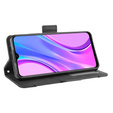 Θήκη με πτερύγιο για Xiaomi Redmi 9, Card Slot, μαύρη