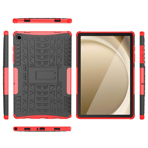 Θήκη για Samsung Galaxy Tab A9+, Tire Armor, κόκκινη