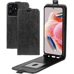 Θήκη με πτερύγιο για Xiaomi Redmi Note 12 4G, Flip, μαύρη