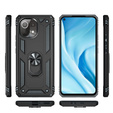 θωρακισμένη θήκη για Xiaomi Mi 11 Lite / Mi 11 Lite 5G / 11 Lite 5G NE, Nox Case Ring, μαύρη