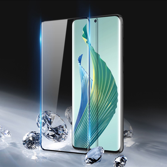 Μετριασμένο γυαλί για Honor Magic 5 Lite, Dux Ducis πλήρη οθόνη, μαύρη