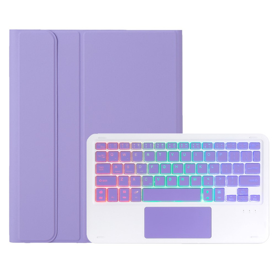 Θήκη με φωτιζόμενο πληκτρολόγιο Bluetooth και touchpad για Samsung Galaxy Tab A11+