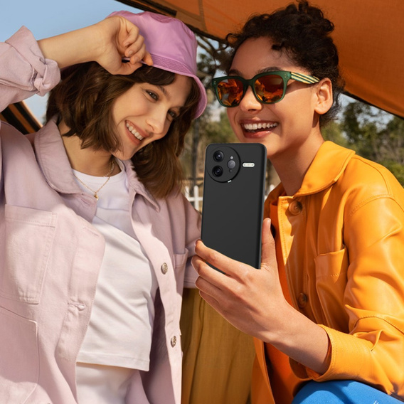 Θήκη για Xiaomi Poco F7 Ultra, Silicone MagSafe, μαύρη