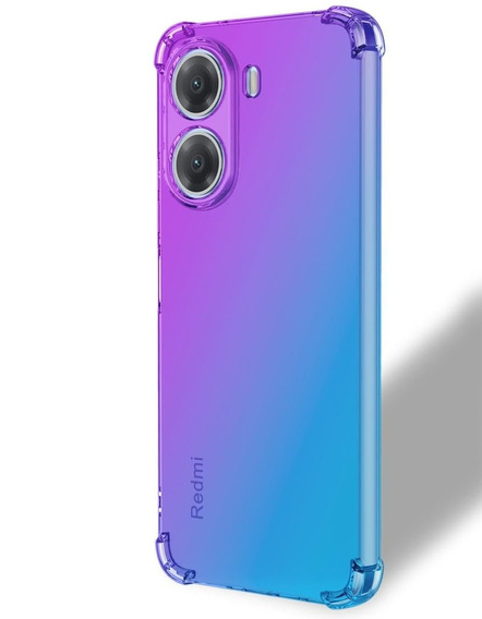 θήκη για το Xiaomi Poco X7 Pro 5G, Gradient Dropproof, Μωβ / μπλε