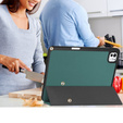 Θήκη για iPad Pro 11" 2024 (5 gen.), Smartcase με χώρο για γραφίδα, πράσινη