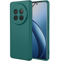 Θήκη για Realme 12, Silicone Lite, σκούρα πράσινη