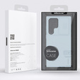 NILLKIN Θήκη για Samsung Galaxy S23 Ultra, θήκη σιλικόνης CamShield για MagSafe, μπλε