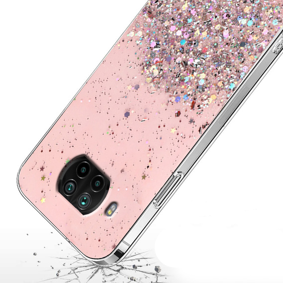 Θήκη για Xiaomi Mi 10T Lite 5G, Glittery, ροζ