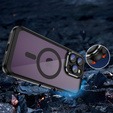 Θήκη για iPhone 15 Pro, ERBORD Impact Guard, MagSafe, μαύρη