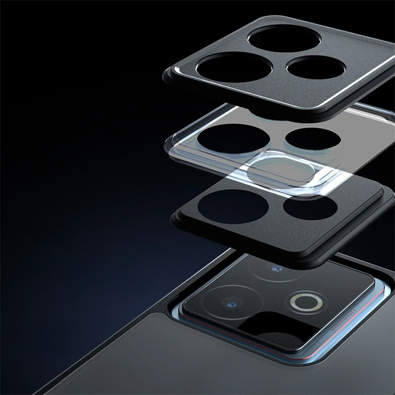 Θήκη για Realme GT 7 / 7T, Fusion Hybrid, διαφανής / μαύρη