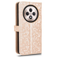 θήκη πτερύγιο για Oppo Reno 12FS / 12F, Wallet Rhombus, ροζ