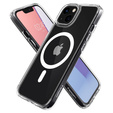 Θήκη MagSafe Spigen για iPhone 13 Mini, Ultra Hybrid, λευκή + Μετριασμένο γυαλί 9H