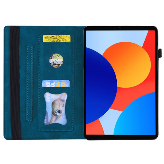 θήκη για Xiaomi Redmi Pad SE 8.7, Classic, με υποδοχή γραφίδας, μπλε