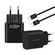 Blavec GaN4 45W USB-C PD/QC φορτιστής δικτύου με USB-C - Καλώδιο USB-C για συσκευές με USB-C: smartphones, tablet και ελαφρείς φορητούς υπολογιστές